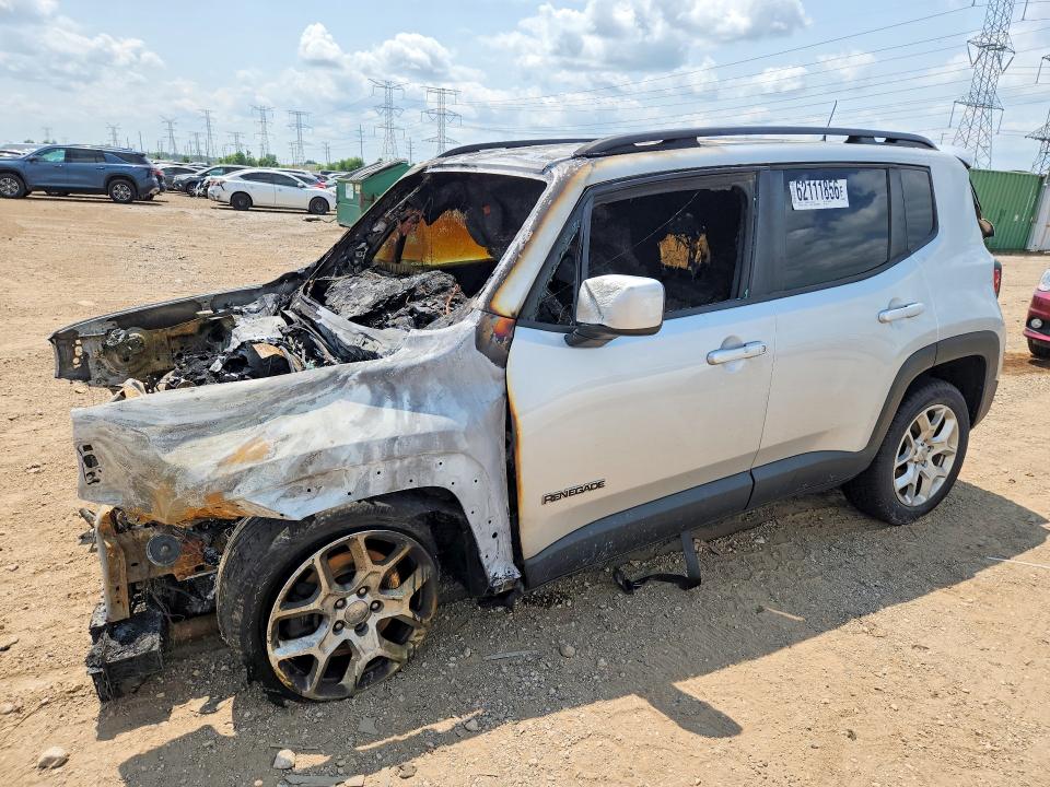 Aukcja sprzedaży 2018 Jeep Renegade, vin: ZACCJBBBXJPH44737, numer aukcji: 62111856