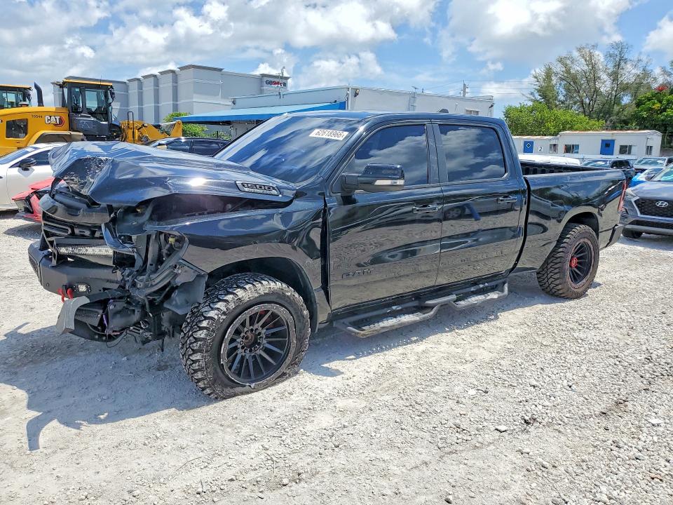 62618966 :رقم المزاد ، 1C6RREMT3KN519555 vin ، 2019 Ram 1500 مزاد بيع