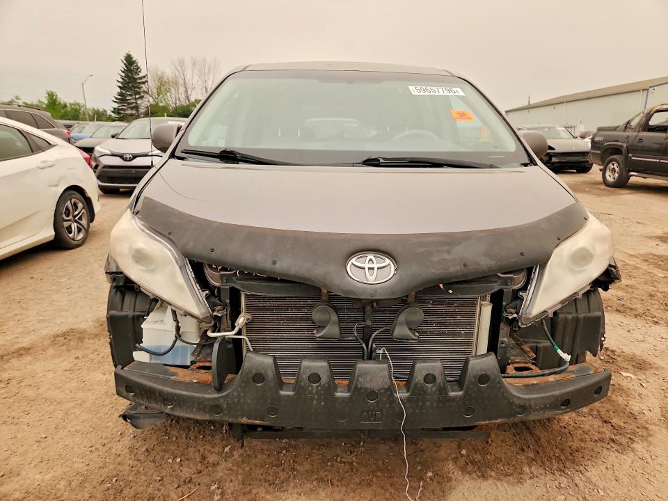 2012 Toyota Sienna მანქანა იყიდება აუქციონზე, vin: 5TDZK3DC6CS197328, აუქციონის ნომერი: 59657796