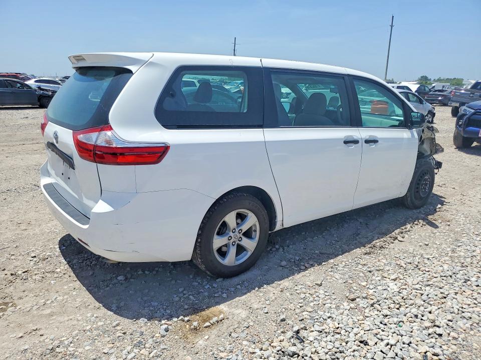 Aukcja sprzedaży 2017 Toyota Sienna, vin: 5TDZZ3DC3HS884947, numer aukcji: 61052616