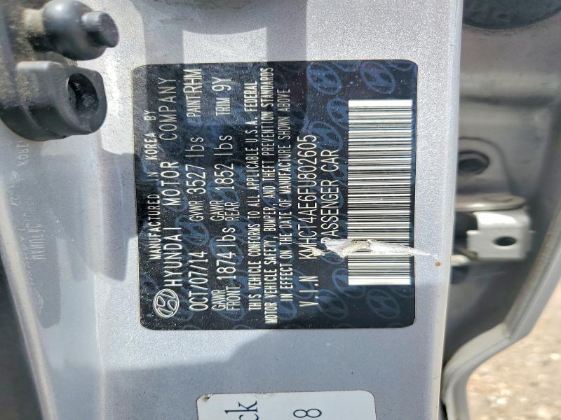Продажа на аукционе авто 2015 Hyundai Accent, vin: KMHCT4AE6FU802605, номер лота: 61439406