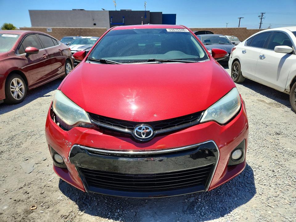 59876346 :رقم المزاد ، 5YFBURHE4GP411872 vin ، 2016 Toyota Corolla مزاد بيع