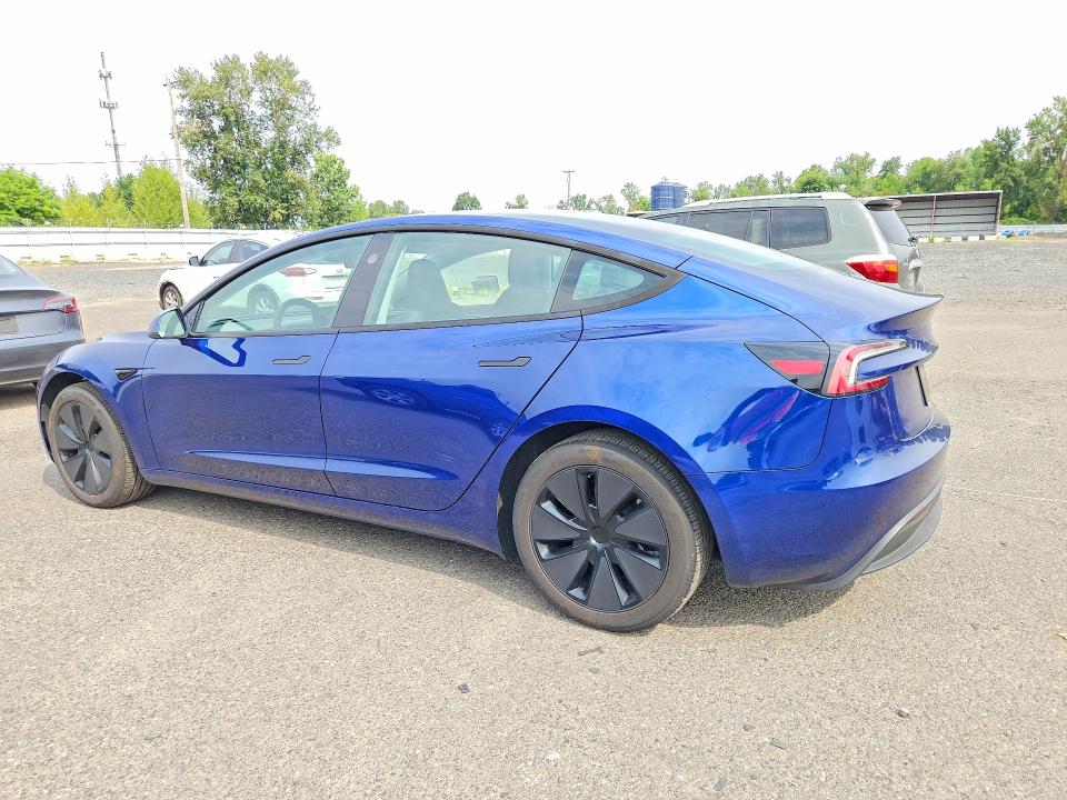 61905706 :رقم المزاد ، 5YJ3E1EA1SF054398 vin ، 2025 Tesla Model 3 مزاد بيع