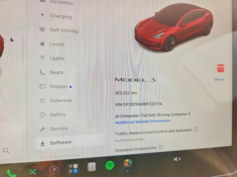 Продажа на аукционе авто 2022 Tesla Model 3, vin: 5YJ3E1EA6NF320714, номер лота: 85610345