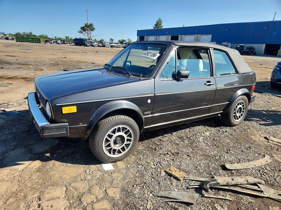 62921186 :رقم المزاد ، WVWCA0151HK036218 vin ، 1987 Volkswagen Cabriolet مزاد بيع