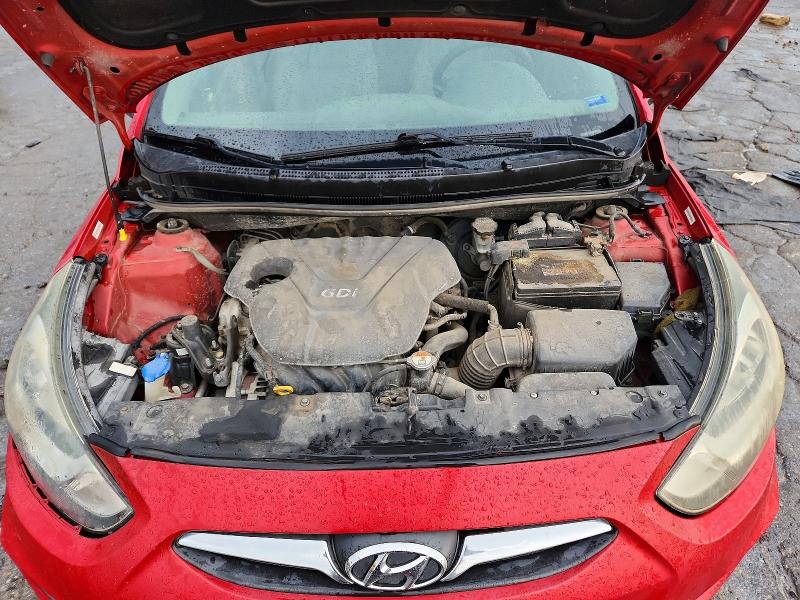2013 Hyundai Accent მანქანა იყიდება აუქციონზე, vin: KMHCU4AE0DU275543, აუქციონის ნომერი: 62853536
