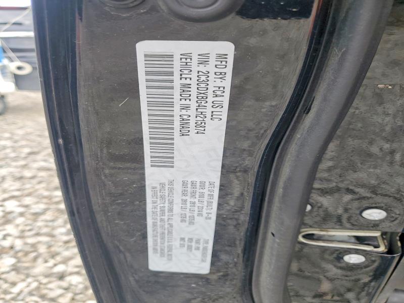 2020 Dodge Charger მანქანა იყიდება აუქციონზე, vin: 2C3CDXBG4LH215874, აუქციონის ნომერი: 61167286