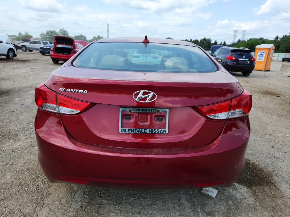 61795816 :رقم المزاد ، 5NPDH4AE1DH448316 vin ، 2013 Hyundai Elantra مزاد بيع