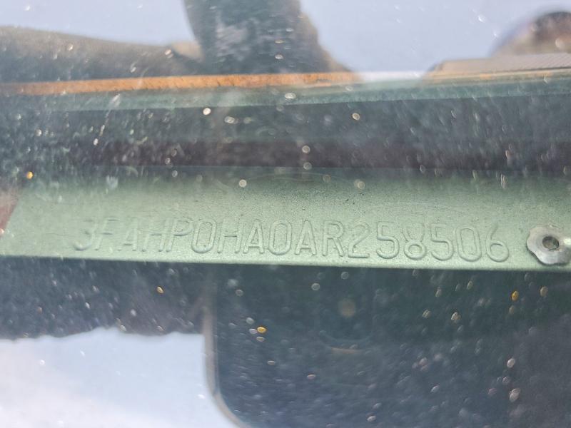 61494736 :رقم المزاد ، 3FAHP0HA0AR258506 vin ، 2010 Ford Fusion مزاد بيع