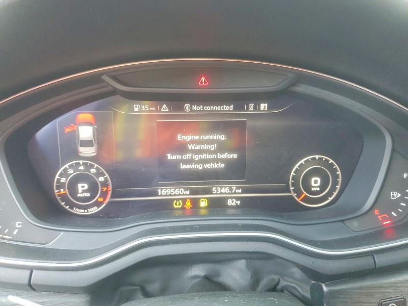 2017 Audi A4 მანქანა იყიდება აუქციონზე, vin: WAUENAF44HN024059, აუქციონის ნომერი: 61702056