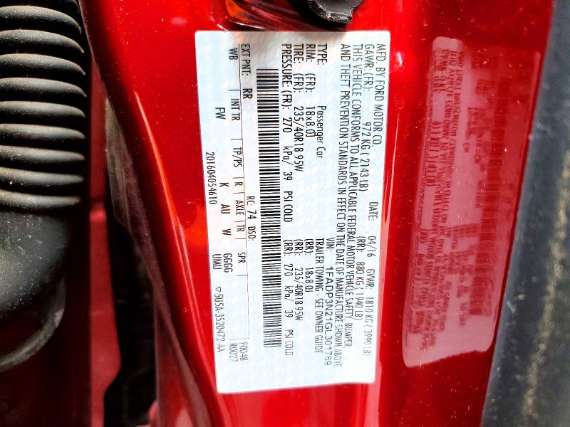 Продаж на аукціоні авто 2016 Ford Focus, vin: 1FADP3N21GL301769, номер лоту: 61231696