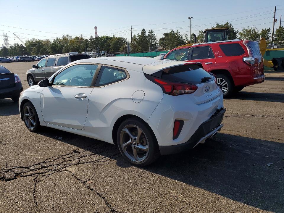 2019 Hyundai Veloster მანქანა იყიდება აუქციონზე, vin: KMHTG6AF7KU018243, აუქციონის ნომერი: 63243806