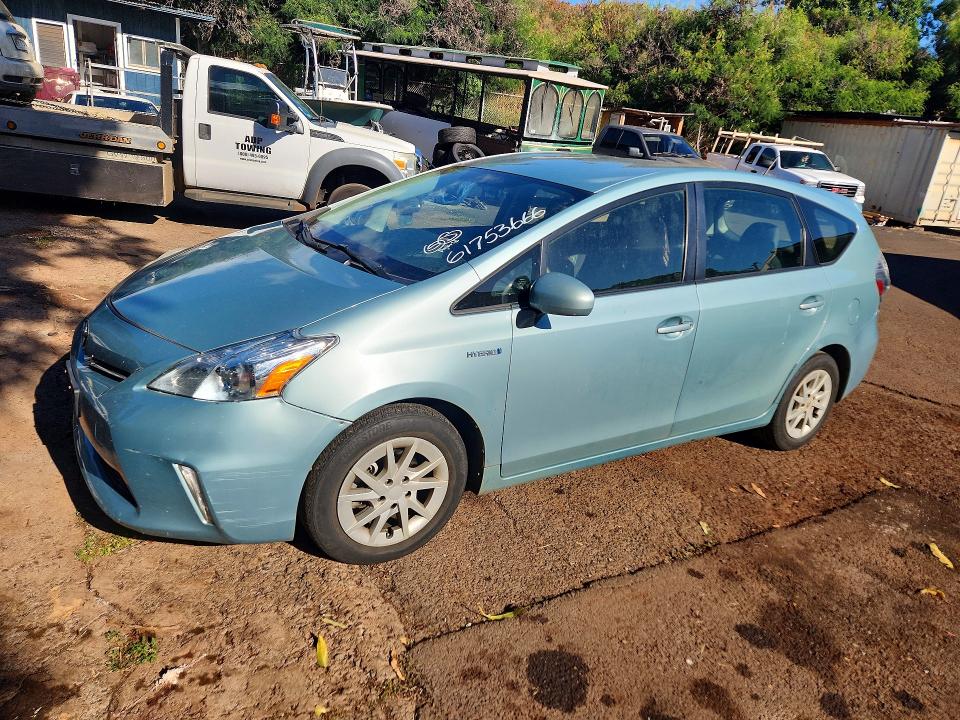 Aukcja sprzedaży 2013 Toyota Prius V, vin: JTDZN3EU0D3200807, numer aukcji: 61753666