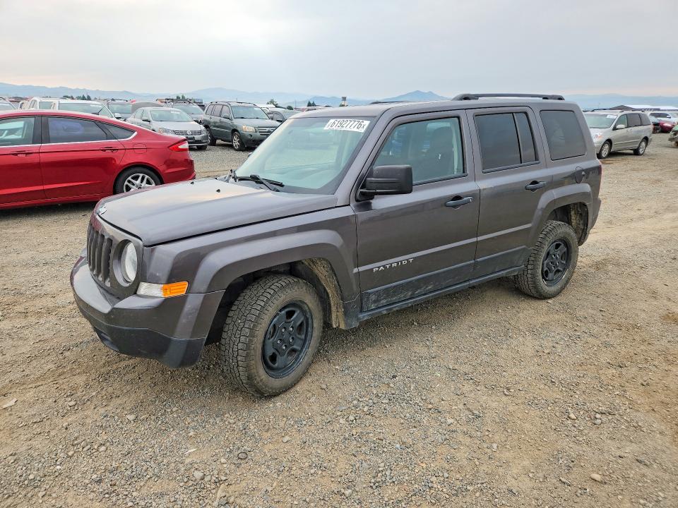 61927776 :رقم المزاد ، 1C4NJRBB2GD730498 vin ، 2016 Jeep Patriot مزاد بيع
