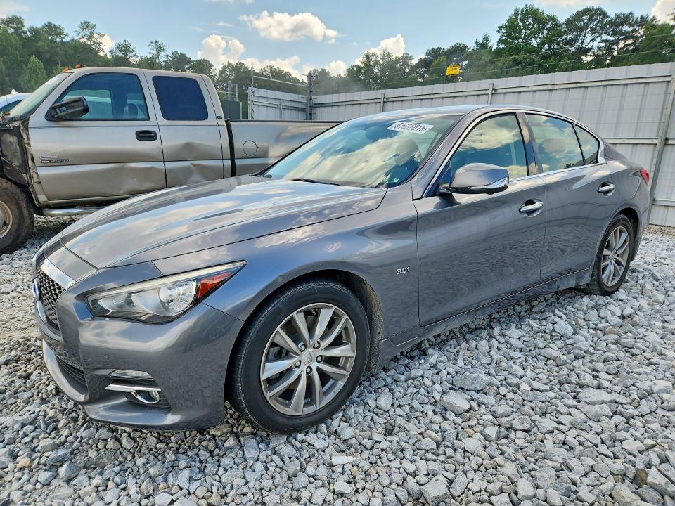2017 Infiniti Q50 მანქანა იყიდება აუქციონზე, vin: JN1EV7AP6HM740171, აუქციონის ნომერი: 61686616