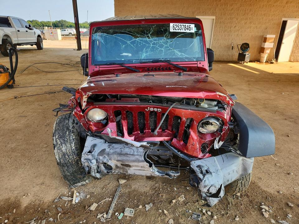 Продажа на аукционе авто 2012 Jeep Wrangler Unlimited, vin: 1C4BJWDGXCL183040, номер лота: 62537846