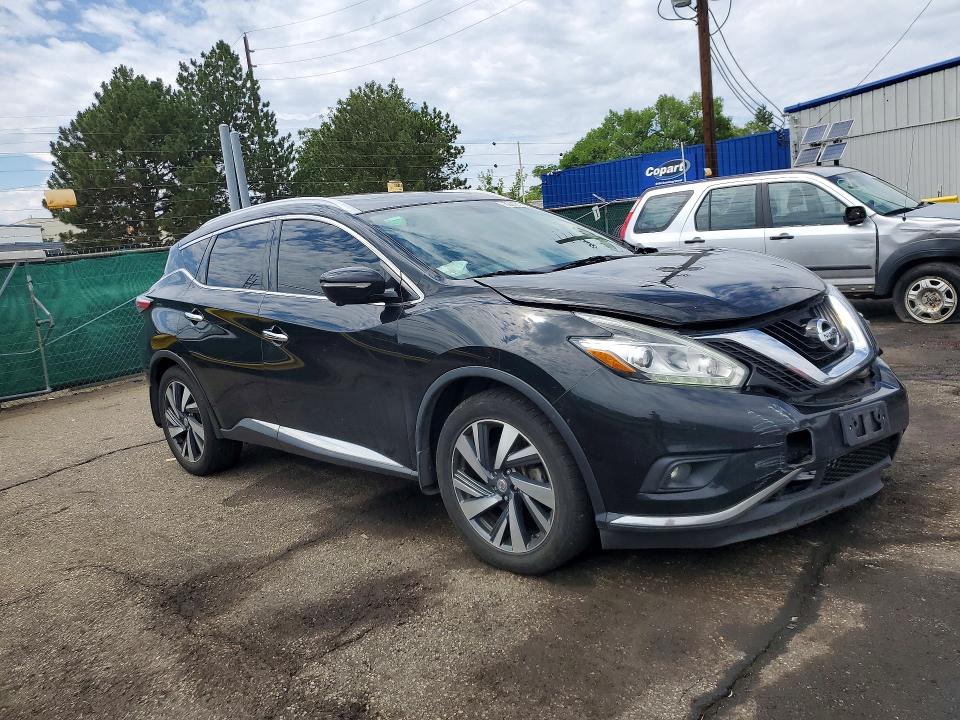 Aukcja sprzedaży 2015 Nissan Murano 4d 2wd, vin: 5N1AZ2MH9FN229287, numer aukcji: 62873136