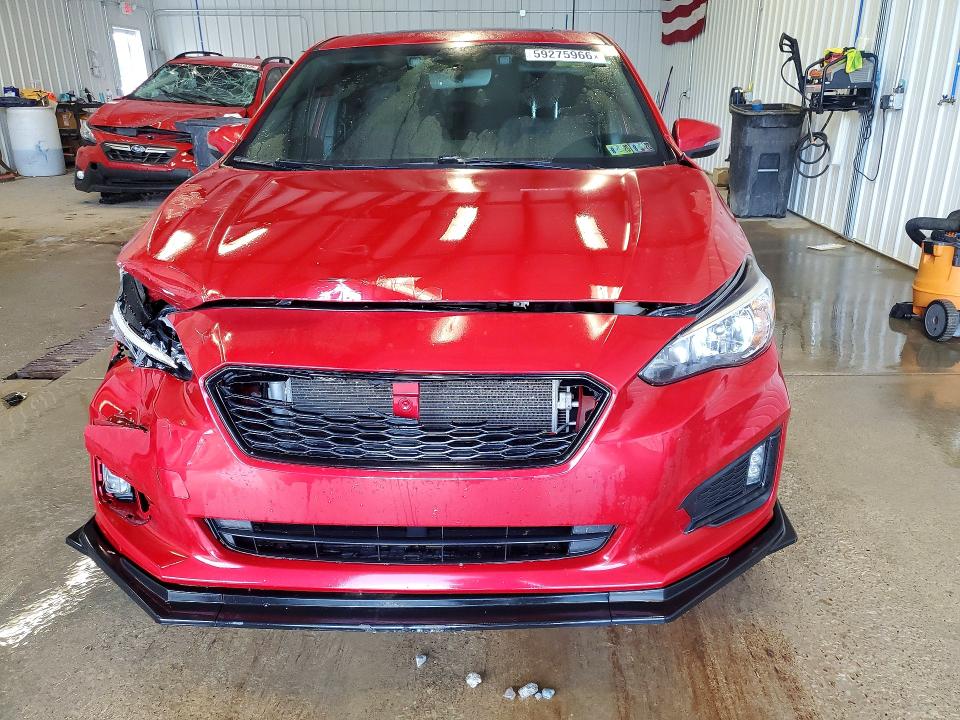2018 Subaru Impreza მანქანა იყიდება აუქციონზე, vin: 4S3GTAM67J3713410, აუქციონის ნომერი: 59275966