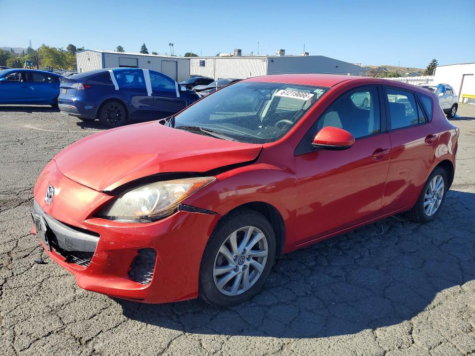 2013 Mazda 3 მანქანა იყიდება აუქციონზე, vin: JM1BL1LP4D1821276, აუქციონის ნომერი: 61219666