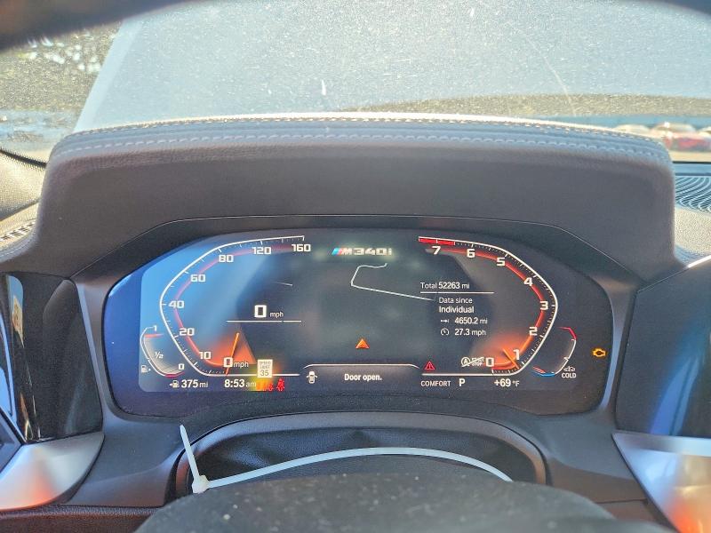 2020 Bmw M340i მანქანა იყიდება აუქციონზე, vin: 3MW5U7J04L8B43039, აუქციონის ნომერი: 85611165