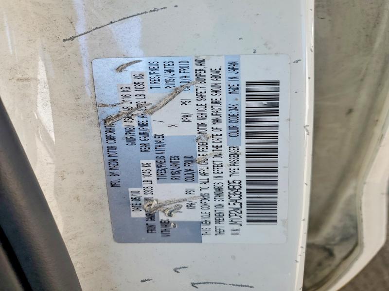 2010 Mazda 5 მანქანა იყიდება აუქციონზე, vin: JM1CR2WL5A0384505, აუქციონის ნომერი: 60275496