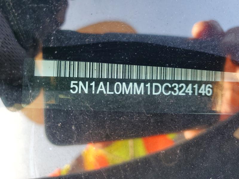 Продаж на аукціоні авто 2013 Infiniti Jx35, vin: 5N1AL0MM1DC324146, номер лоту: 60745606