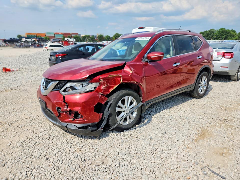 2015 Nissan Rogue მანქანა იყიდება აუქციონზე, vin: KNMAT2MV8FP512960, აუქციონის ნომერი: 60703306