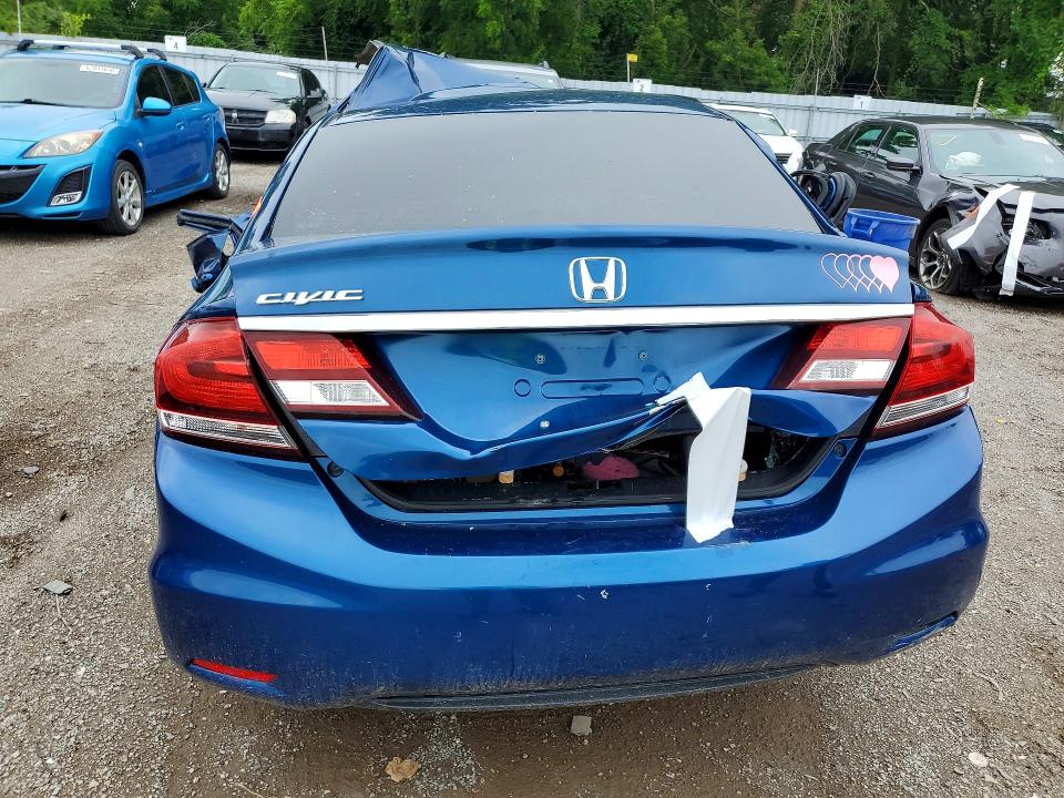 61757996 :رقم المزاد ، 2HGFB2F46DH004907 vin ، 2013 Honda Civic مزاد بيع
