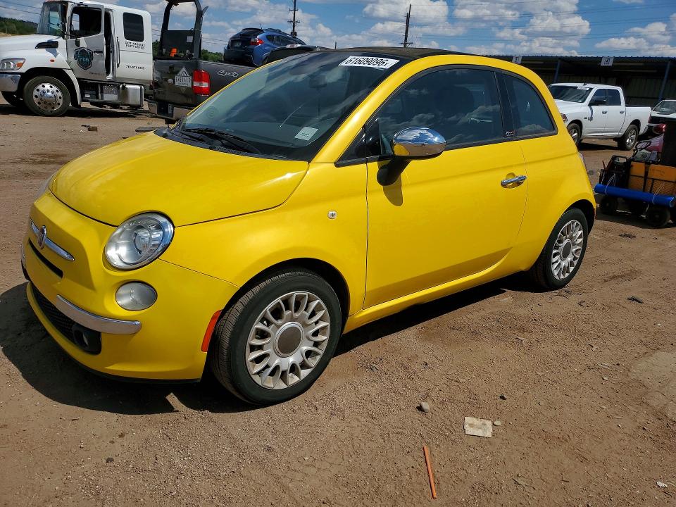 Продажа на аукционе авто 2015 Fiat 500, vin: 3C3CFFER1FT741473, номер лота: 61609096