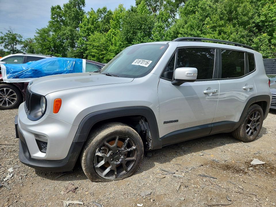 Продажа на аукционе авто 2020 Jeep Reng 4d Latitude, vin: ZACNJABB5LPL51327, номер лота: 61870116