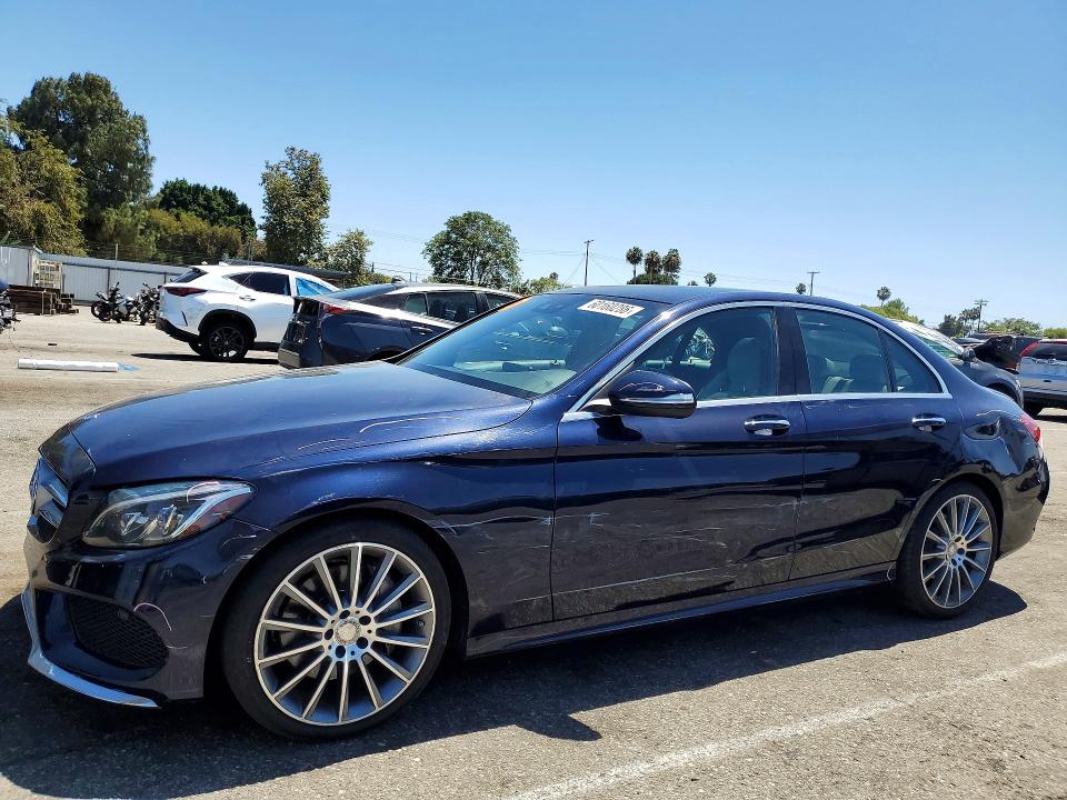 Auction sale of the 2015 Mercedes-benz C, vin: 55SWF4JBXFU054981, lot number: 60160286