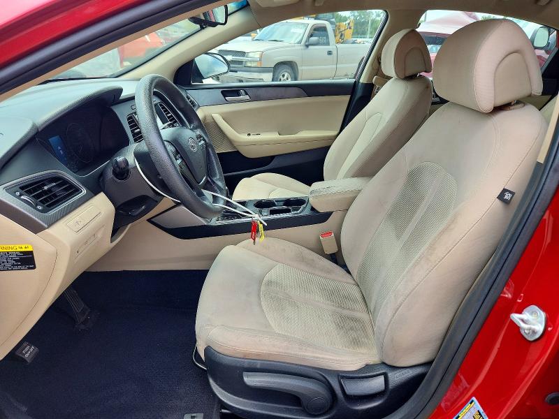 60017276 :رقم المزاد ، 5NPE24AFXHH499558 vin ، 2017 Hyundai Sonata مزاد بيع