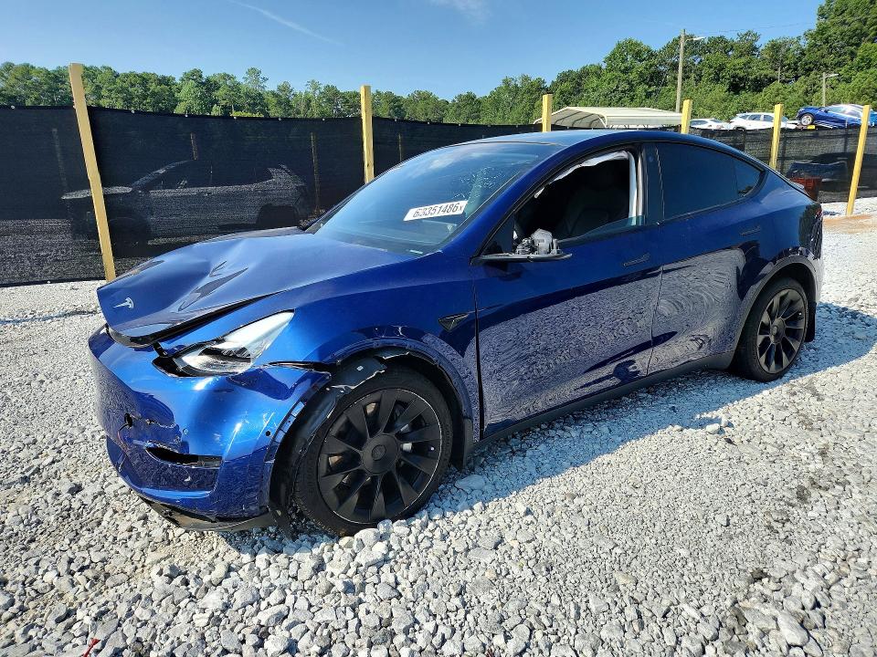 Продаж на аукціоні авто 2021 Tesla Model Y, vin: 5YJYGDEE6MF141236, номер лоту: 63351486