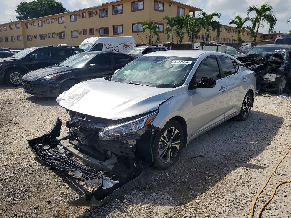 2022 Nissan Sentra მანქანა იყიდება აუქციონზე, vin: 3N1AB8CV0NY248673, აუქციონის ნომერი: 60575536