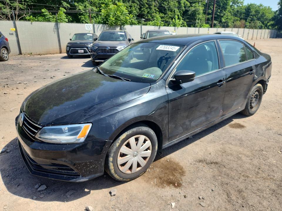 2015 Volkswagen Jetta მანქანა იყიდება აუქციონზე, vin: 3VW2K7AJ4FM310965, აუქციონის ნომერი: 97683245