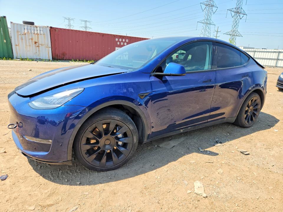 Продажа на аукционе авто 2021 Tesla Model Y, vin: 5YJYGDEE9MF121126, номер лота: 60930246