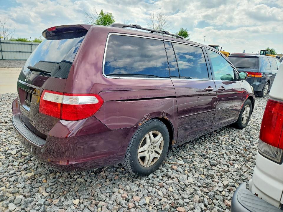 2007 Honda Odyssey მანქანა იყიდება აუქციონზე, vin: 5FNRL38667B437876, აუქციონის ნომერი: 60169316