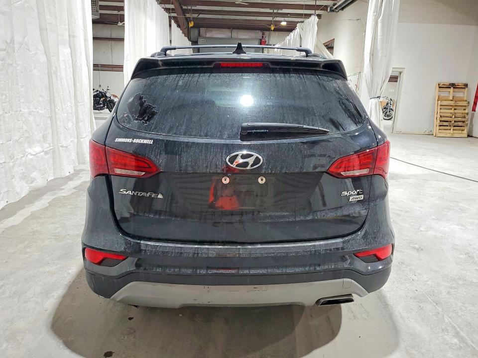 60940376 :رقم المزاد ، 5XYZUDLB4HG418700 vin ، 2017 Hyundai Santa Fe Sport مزاد بيع