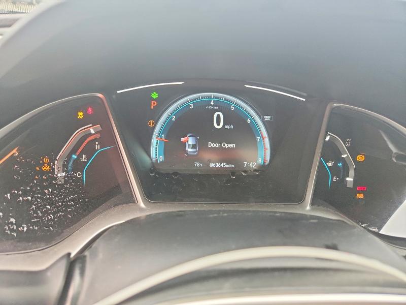 60075406 :رقم المزاد ، 19XFC2F77HE056019 vin ، 2017 Honda Civic مزاد بيع