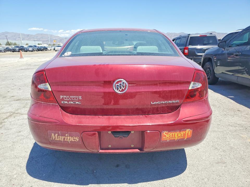 2005 Buick Lacrosse მანქანა იყიდება აუქციონზე, vin: 2G4WC532051239096, აუქციონის ნომერი: 62466176