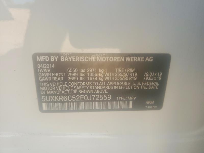 Продажа на аукционе авто 2014 Bmw X5, vin: 5UXKR6C52E0J72559, номер лота: 59914846