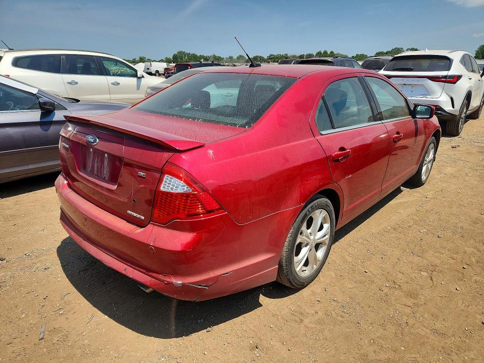 2012 Ford Fusion მანქანა იყიდება აუქციონზე, vin: 3FAHP0HG9CR376271, აუქციონის ნომერი: 61306916