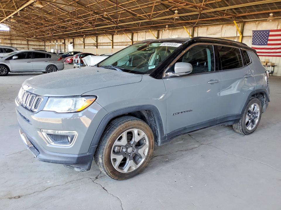 60169556 :رقم المزاد ، 3C4NJDCB5KT780638 vin ، 2019 Jeep Compass مزاد بيع