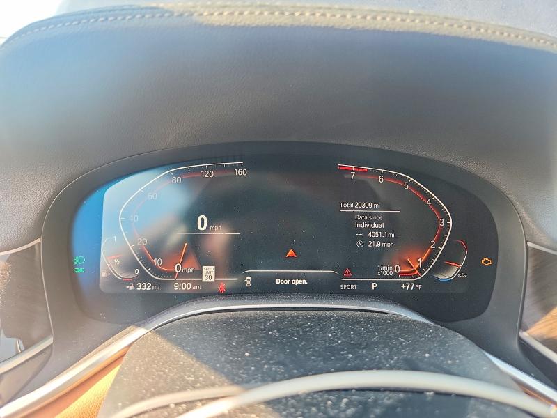 Aukcja sprzedaży 2022 Bmw 740, vin: WBA7T4C0XNCK11394, numer aukcji: 57905056