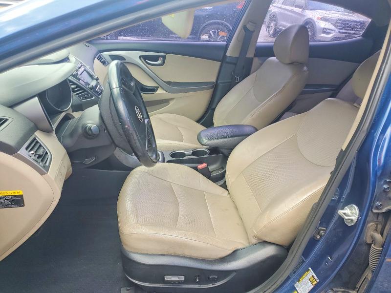 61887456 :رقم المزاد ، KMHDH4AE9EU156044 vin ، 2014 Hyundai Elantra مزاد بيع