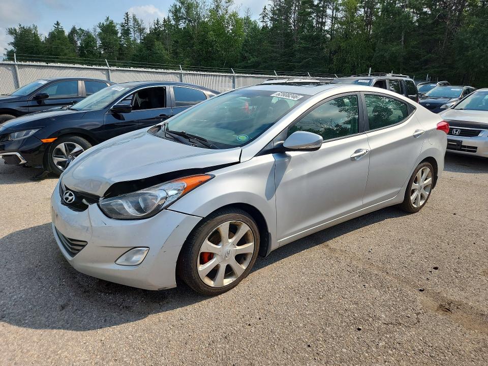 62808246 :رقم المزاد ، 5NPDH4AE4DH319485 vin ، 2013 Hyundai Elantra مزاد بيع