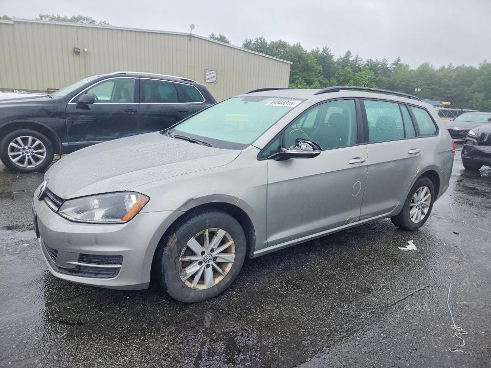 2015 Volkswagen Golf Sportwagen მანქანა იყიდება აუქციონზე, vin: 3VWC17AU0FM501056, აუქციონის ნომერი: 59344816