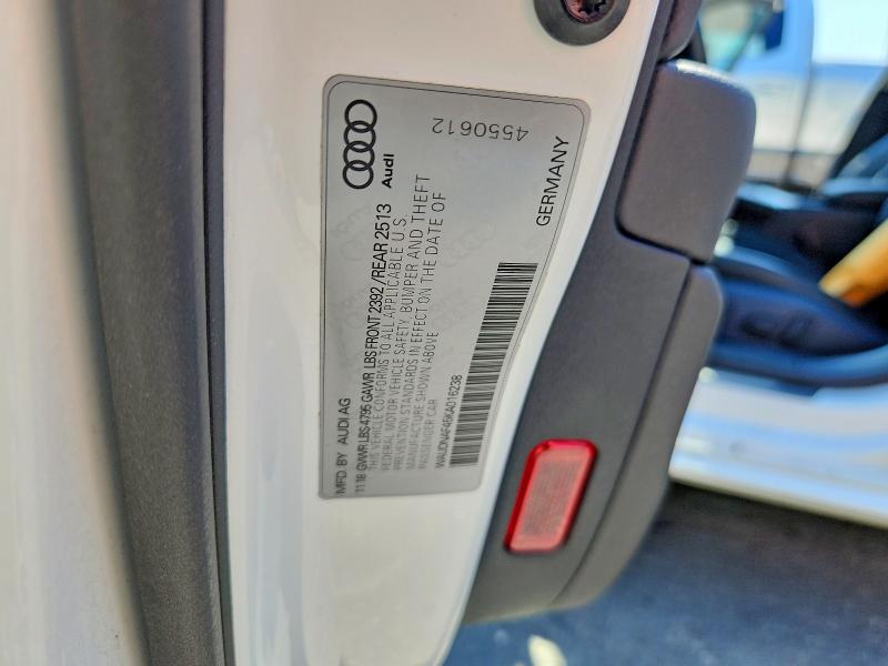 Продаж на аукціоні авто 2019 Audi A4, vin: WAUDNAF45KA016238, номер лоту: 60944026