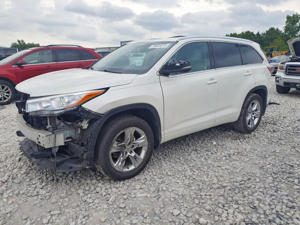 Продажа на аукционе авто 2014 Toyota Highlander, vin: 5TDDKRFH0ES029905, номер лота: 59656876