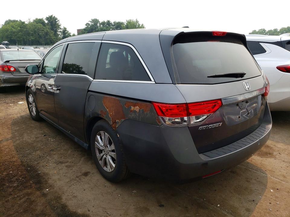 61222956 :رقم المزاد ، 5FNRL5H60EB010640 vin ، 2014 Honda Odyssey مزاد بيع